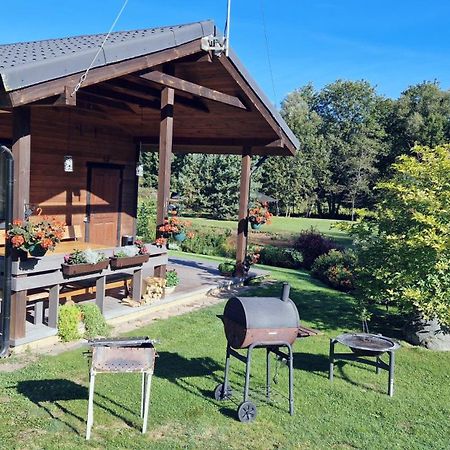 Atostogu Namelis-Pirtis Prie Upes Villa Anykščiai Buitenkant foto